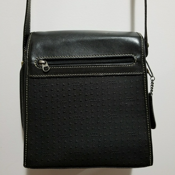 Grand Lion vintage black saddle / messenger purse - Picture 5 of 8